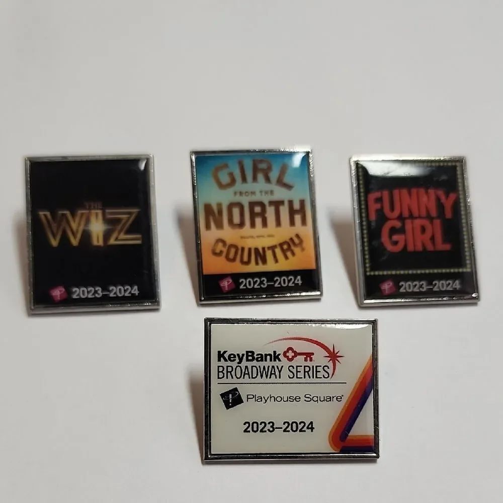 Cleveland Playhouse Square Broadway Series 2023-24 Limited Edition Pins